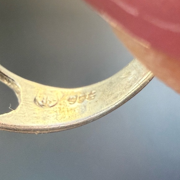 Vintage sterling silver 925 Elephant band ring size 6.5 good luck safari animal - Picture 7 of 10